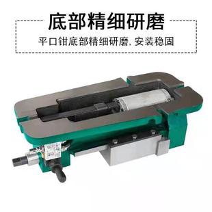 台钳块动气压平口钳CNC 气动平口钳6寸气动虎钳快速夹具铣床角固式