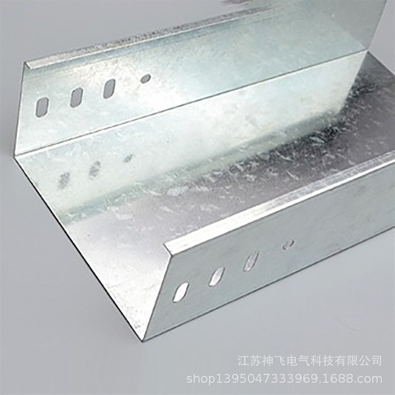 电缆桥架热浸镀锌金属线槽式防火喷塑桥架不锈钢桥架200*100