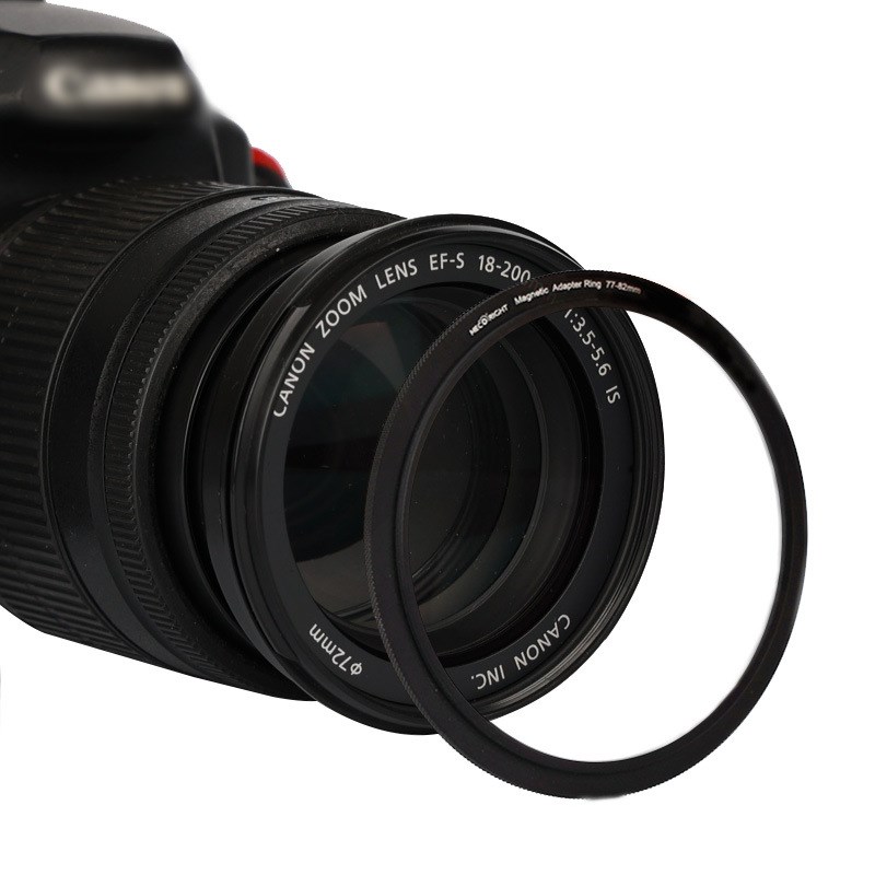 MECO美高磁吸滤镜转接环镜头盖62/67/72/77/82mmUV CPL ND大转小