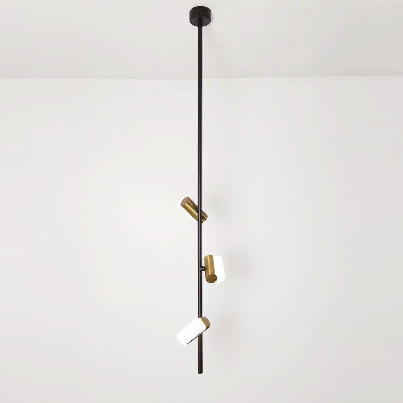 设计师客厅背景墙沙发小吊灯后现代样板房卧室床头灯餐厅吧台灯具