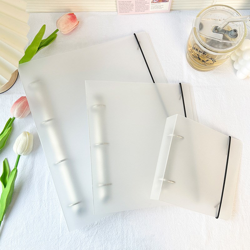 3寸5寸拍立得相册pp磨砂活页本替芯A4卡页九宫格卡册追星活页相册