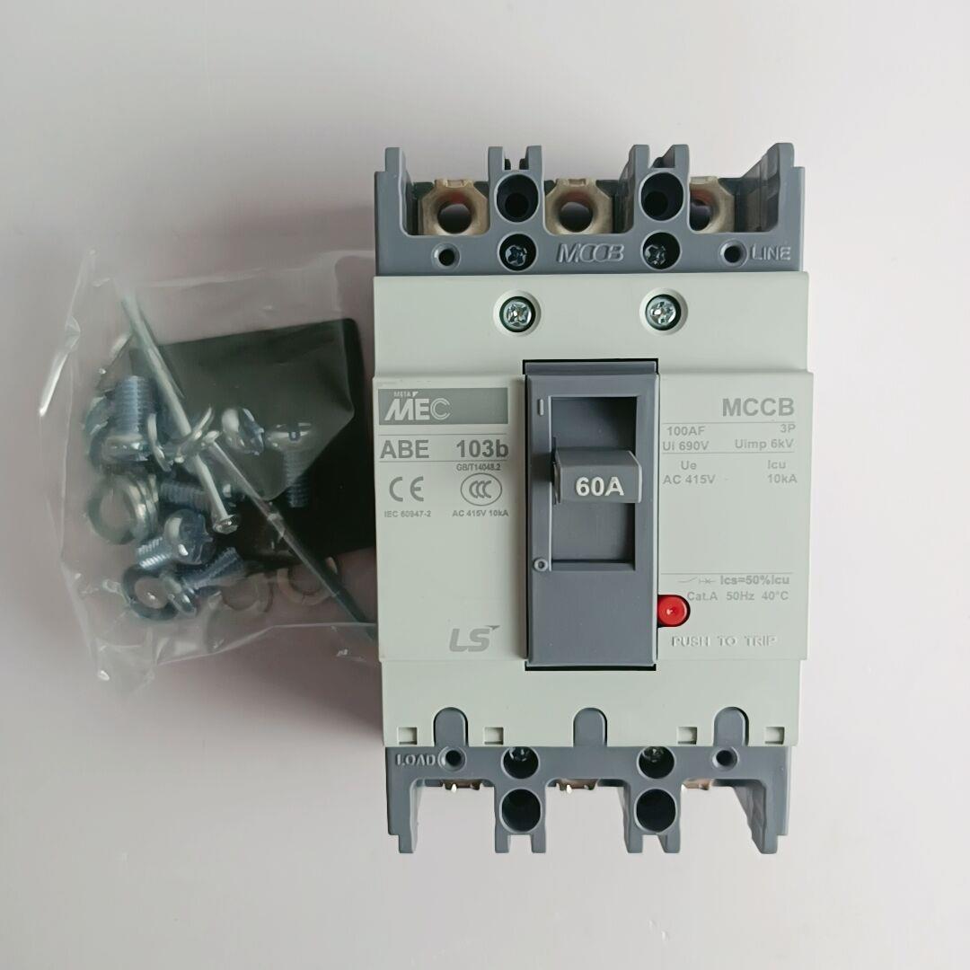 LS ABE103bLS断路器3P 5A/10A/15A/20A/30A/40A/50A/60A/75A/100A