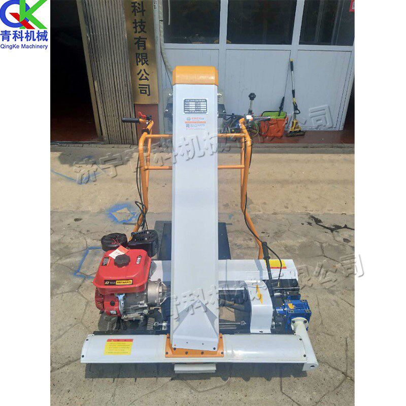 皮带传动收谷装袋机小型农业粮食自动收集设备农用全自动收粮机