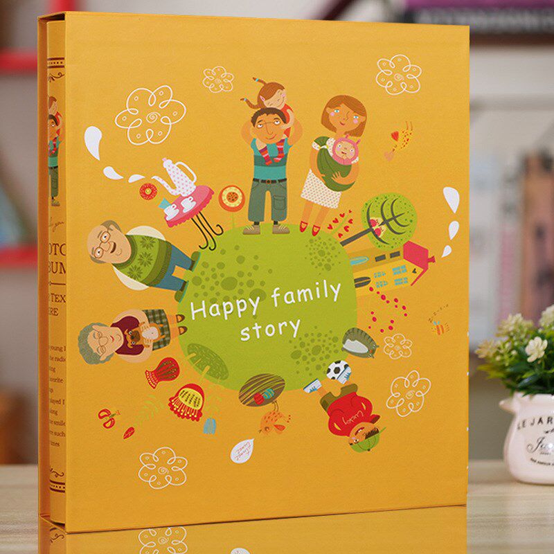 相册本大容量家庭混装5寸6寸7寸过塑500张纪念册插页式照片相册