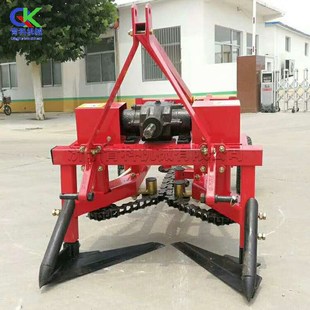牵引式花生收获设备 拖拉机花生收割采摘机 农作物花生收果设备