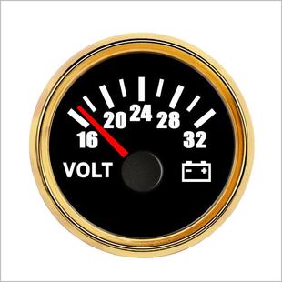测量电压 压表 船用仪器仪表 32V 量程16 指针式 ONEGOL 电