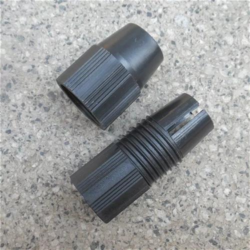 捞网杆锁紧配件捞网杆外锁不锈钢伸缩杆外锁定位器锁扣塑料连接头