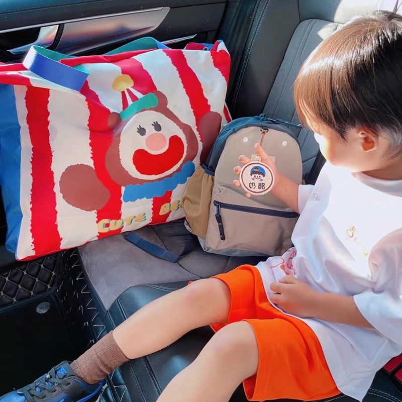 Ndht新款被子收纳包帆布加厚便携可水洗幼儿园被褥露营家居收纳袋