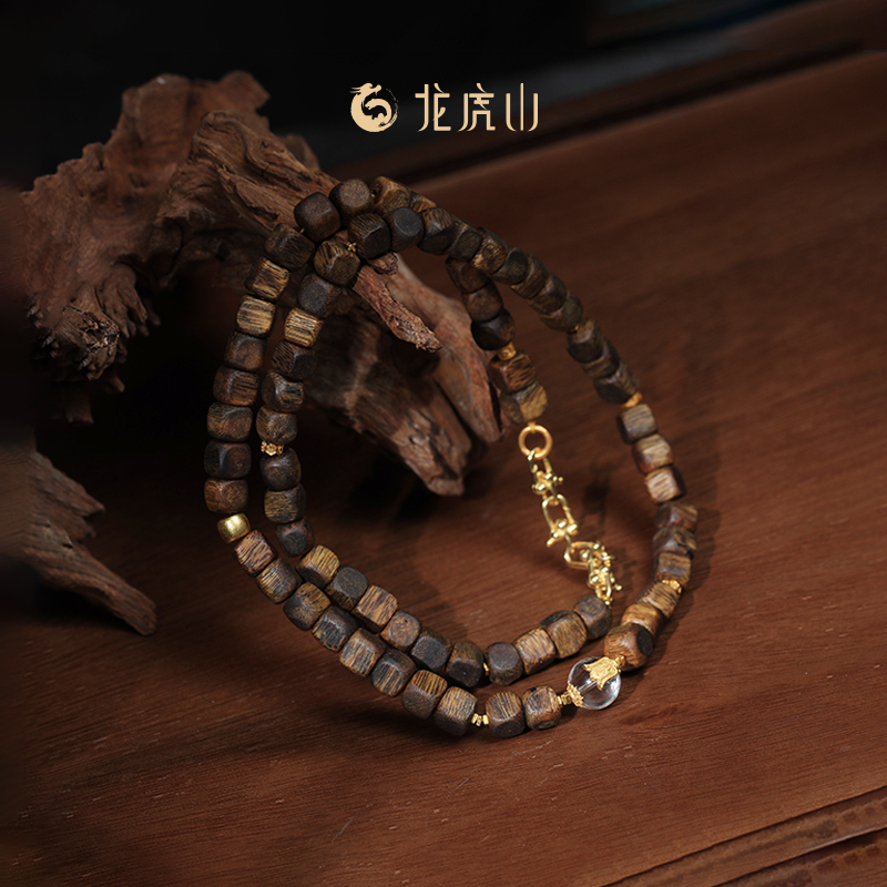 龙虎山棋楠方珠沉香项链2025新品