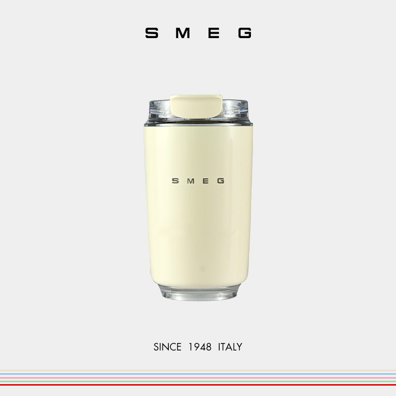 SMEG/斯麦格ECMU24CN保温随身杯240ml咖啡便携冷热两用旅行随行杯