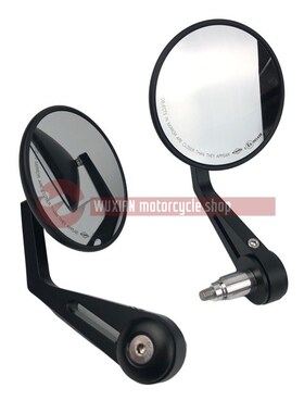 优选适用杜卡迪自游800/1100咖啡攀爬者改装手把复古后视镜车把反