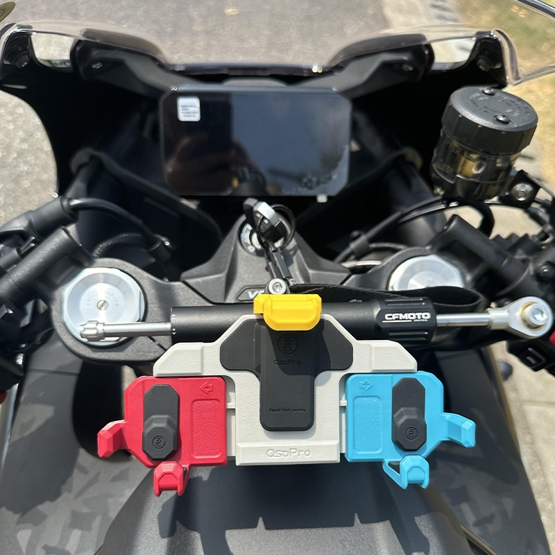 适配春风500SR VOOM摩托车减震手机支架导航防震骑行装备防抖螃蟹