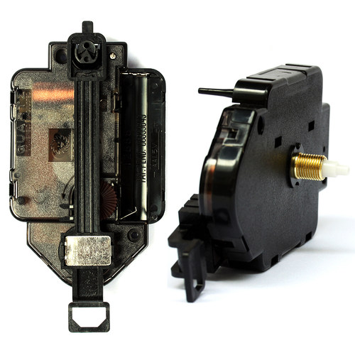 优选12888太阳摇摆机芯跳秒石英钟芯diy配件挂钟长轴8mm一体钟表