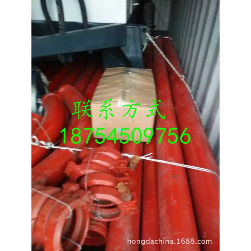 新农村建设用的混凝土输送泵 砂浆混凝土泵 搅拌输送一体机 泵管