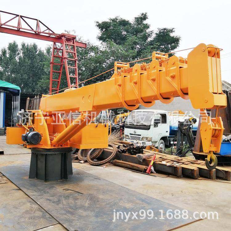 出海打捞用船用吊机液压旋转12吨船吊码头港口固定吊车,搬运/仓储/物流设备,其他起重搬运设备,淘宝优惠券,粉丝福利购,淘宝优惠卷