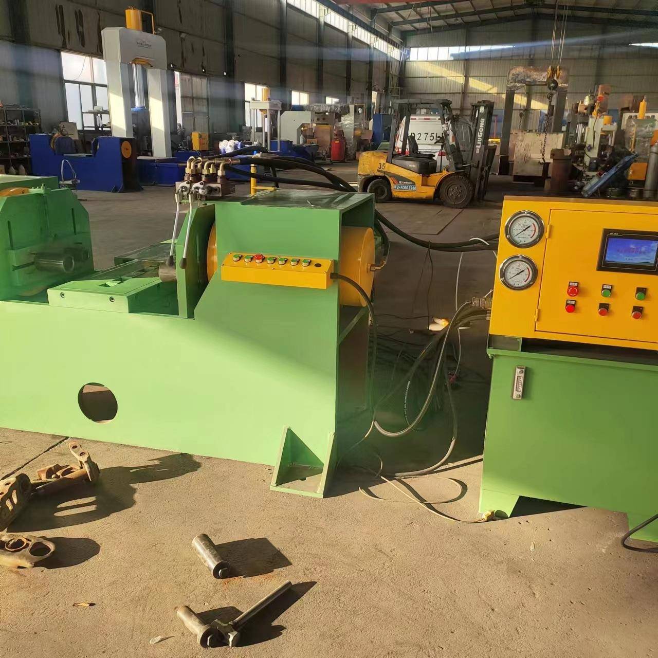 400吨台式压链机履带链条的翻新与拆装专业生产厂家质量保证