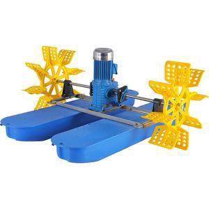 12小叶轮1.5千瓦新款多叶轮水车增氧机