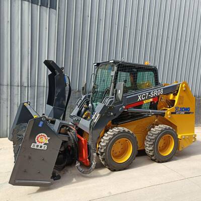 三贤厂家2.2米滑移机抛雪机高效除雪设备信誉厂家品质保证