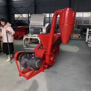 甘松粉中药材水滴粉碎机 稻壳酒糟细粉生产线 养殖场饲料全套设备