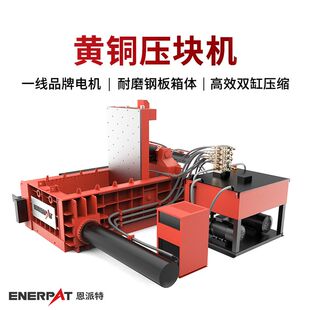 恩派特黄铜压块机 压力大密度高 减少体积方便运输 免费物料测试