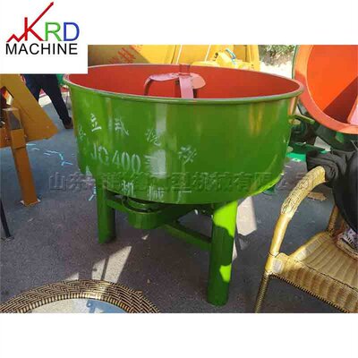 Mixing machinery 小型混凝土砂浆搅拌机 平口圆桶强制式搅拌机