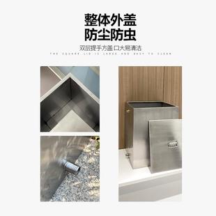 水箱订制家用卫生间厨房水池水槽储水桶壁挂式 1不锈钢304立式 水塔