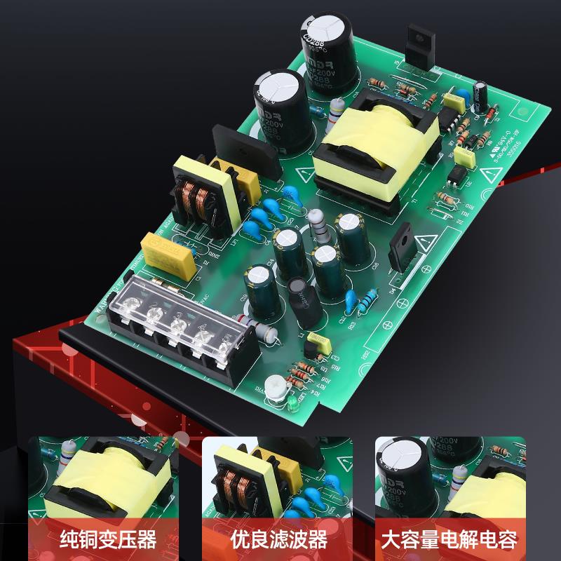 S-75W明伟24V开关电源 24v3.2a门禁电源12v15v36v48v直流楼宇电源