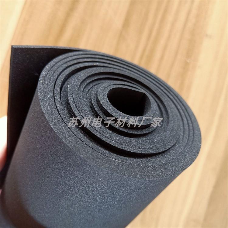 现货氯丁橡胶发泡 无底片材CR特种橡胶泡棉 阻燃抗氧化耐温高弹垫