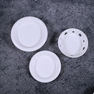 剁椒盘鱼头盘加热陶瓷炉座保温盘暖炉圆盘海鲜盘商用酒店餐具定制