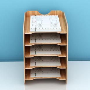 票据收纳盒工位收据凭证整理办公室桌面报销单据会计出纳分类神器