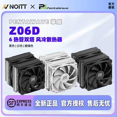 攀威Z06D双塔6热管风冷散热器