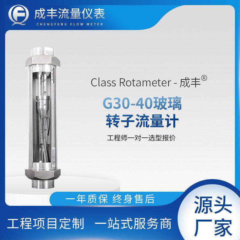 G30-25玻璃管浮子流量计成丰仪表流量计选型厂家氨气流量计
