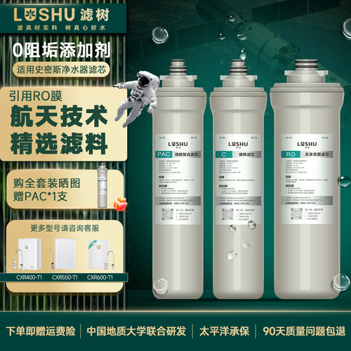 滤树适用史密斯净水器滤芯CXR400-T1/CXR600-A1/CXR1000CXR800-A1