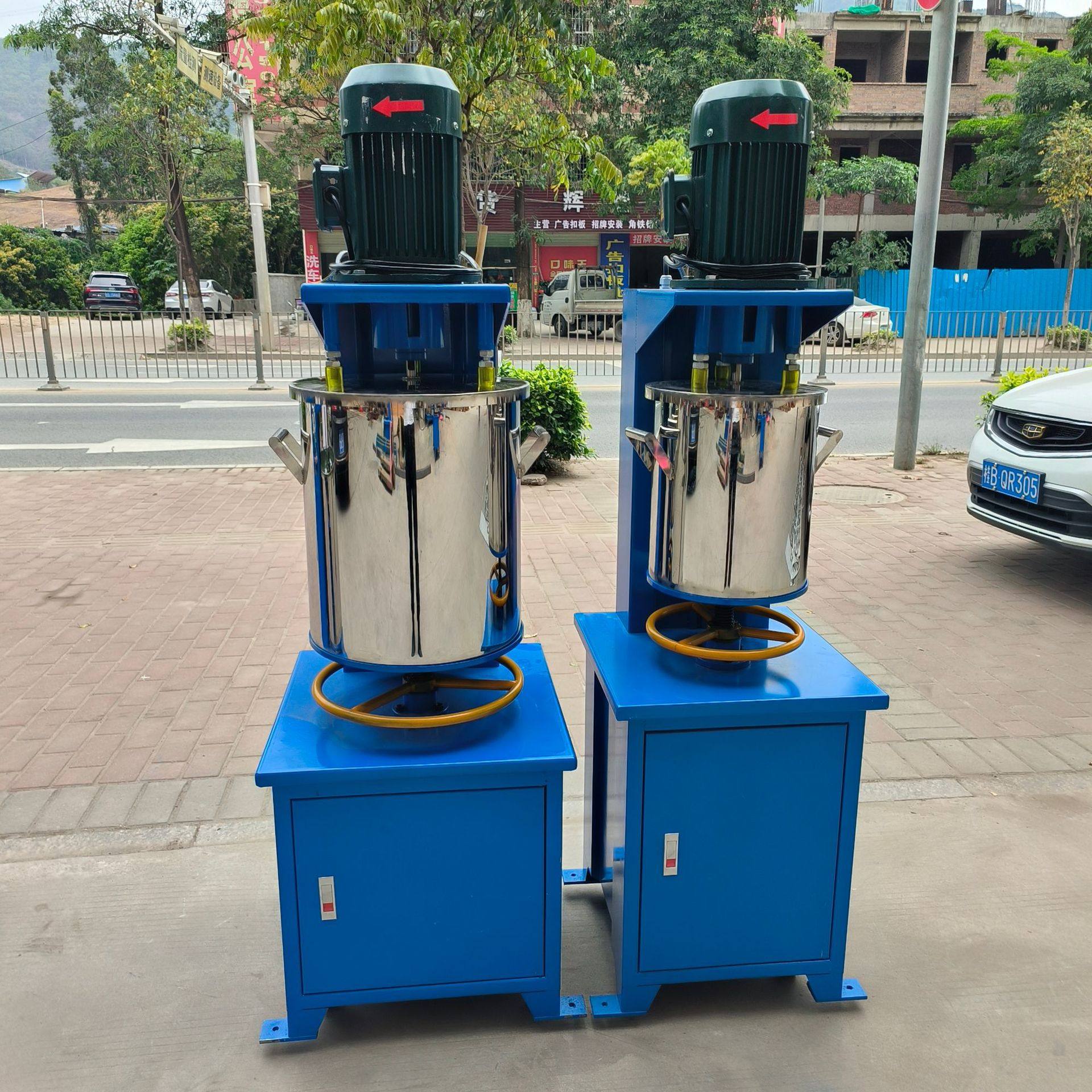 广东现货供应5KG-150KG色粉打粉机染料颜料混合分散搅拌机预