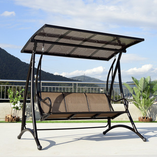 户外秋千吊椅庭院双人吊篮农家小院秋千摇摆椅子户外家具厂家直销