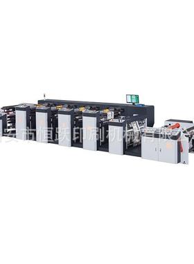 厂家推荐 定制宽幅花瓣式4色柔板印刷机 食品包装袋印刷HY-07875