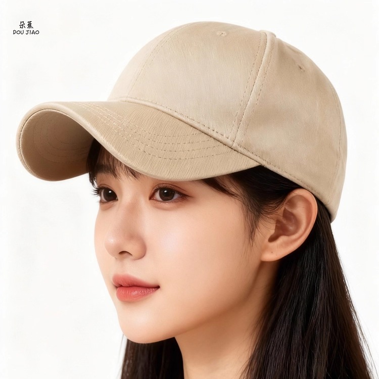 纯色鸭舌帽子女休闲跑步棒球帽