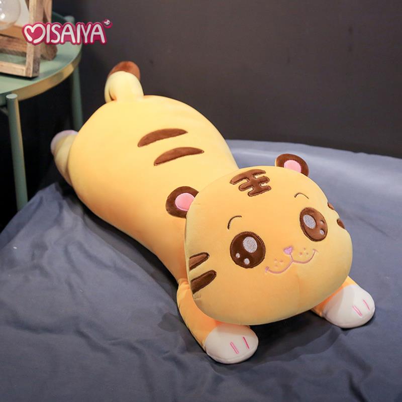 可爱老虎抱枕长条枕头靠枕床头靠背枕孕妇睡觉夹腿抱枕男朋友枕