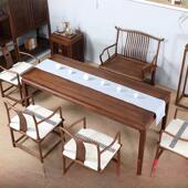 茶几 特色茶室桌椅套装 主椅 新中式 大厅茶几 茶座桌椅