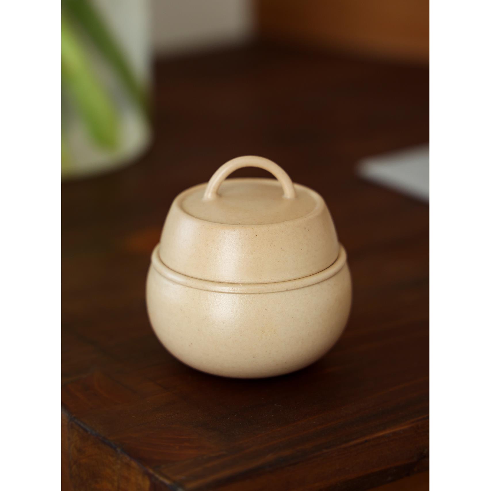 天野云宣煮茶炉 酒精炉景德镇陶瓷包含酒精灯无内胆只限酒精