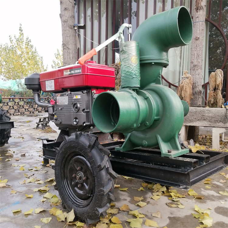 6寸浇地喷灌水泵 12寸大流量抽水机 农业浇地灌溉高压泵