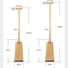 划船桨划桨木桨板龙n船桨小船浆板木浆龙舟桨龙船儿童皮划艇木船