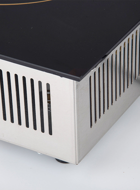 商用嵌入式300X300mm火锅黑晶炉砂锅黑晶面板2N200W201不锈钢机身