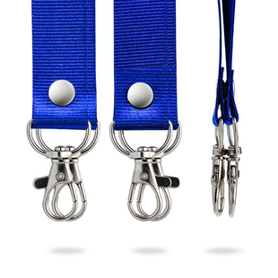 2cm双钩挂绳厂牌工牌绳带胸卡挂绳胸牌证件套吊绳定制工作牌工作