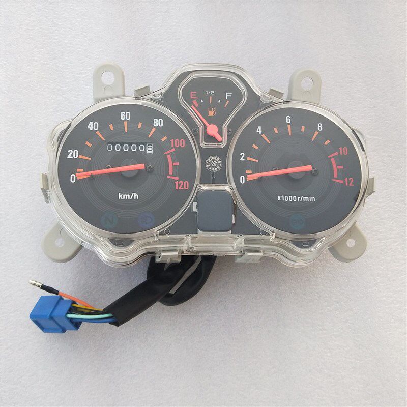 适用于摩托车翼爽HJ125-23-23AA/DM150-23A电喷仪表总成仪表罩壳