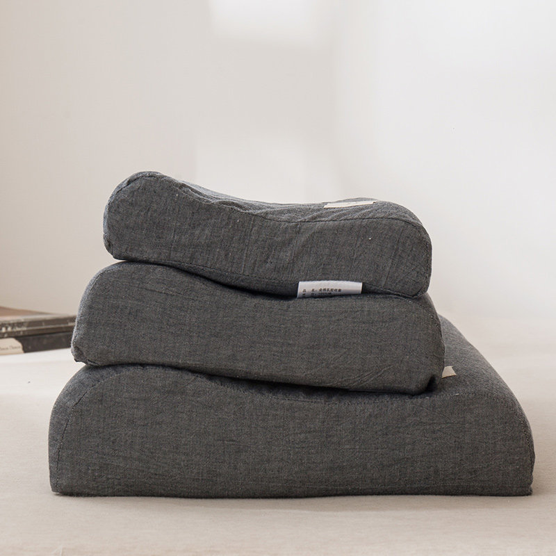 全棉水洗棉乳胶枕j套单人记忆棉40*60枕头套一对俩只装小号30x50c