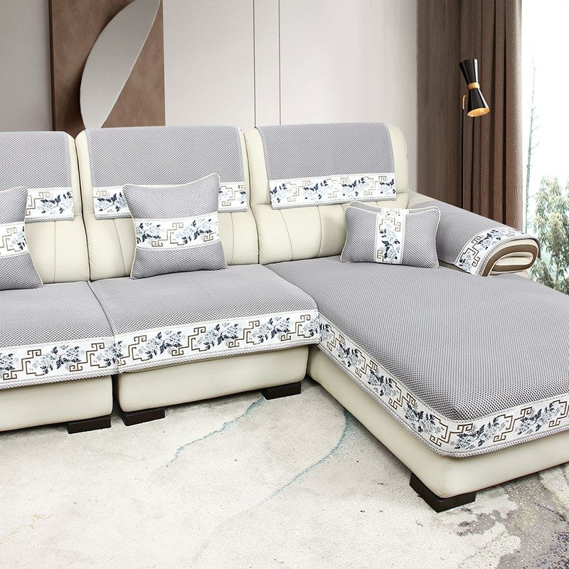 真皮沙发垫防滑坐垫夏季四季通用20D24新款三座一贵妃轻奢沙发套,居家布艺,沙发垫,淘宝优惠券,粉丝福利购,淘宝优惠卷