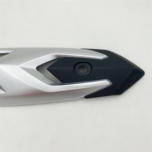 适用铃木踏板摩托车USR125排气管z HJ125T-21消声器 防护罩盖外壳