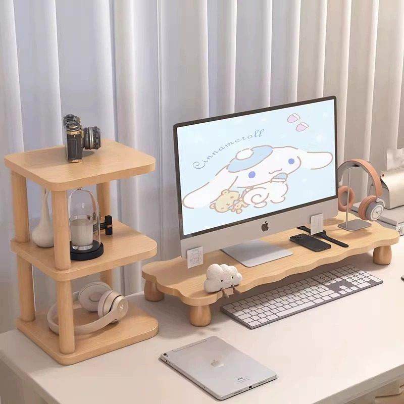 台式电脑增高架显示屏增高架桌面置物架办公室工位笔记本收纳架子,住宅家具,搁板/置物架/家用陈列架,淘宝优惠券,粉丝福利购,淘宝优惠卷