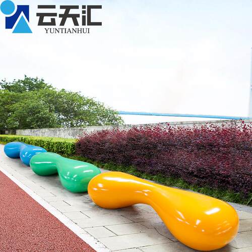 玻璃钢休闲椅 商场创意电话座椅 现代公园广场酒店公共等候休息椅